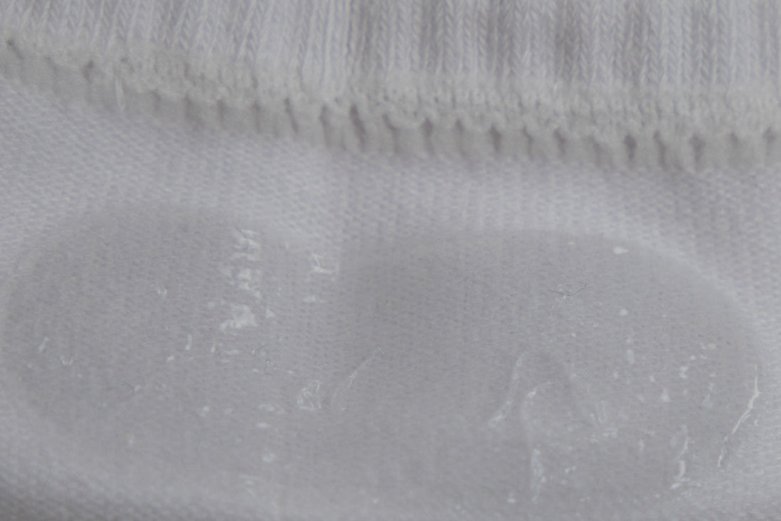 Unisex Anti-Blister White Ankle Socks – Gel-Protected - White - 40-45